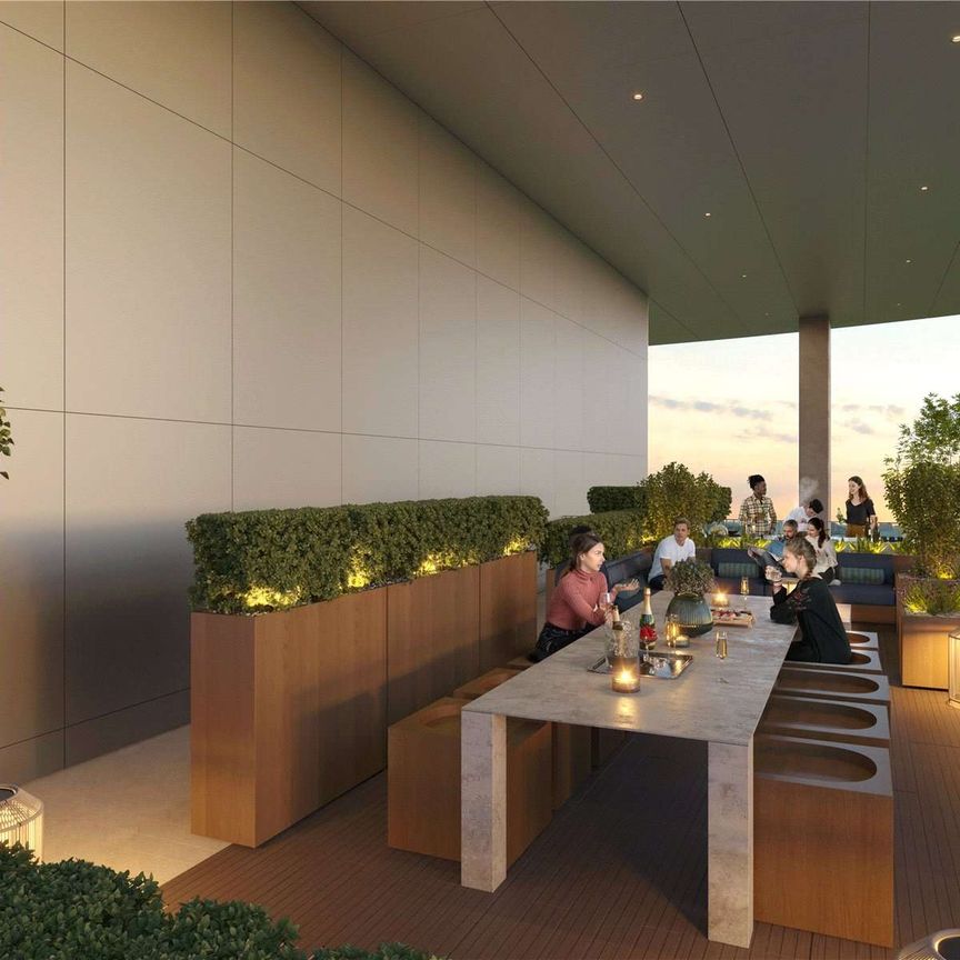 Beautifully Furnished One Double Bedroom 27th Floor Apartment in the BRAND NEW Vista River Gardens development. AVAILABLE NOW! - Photo 1