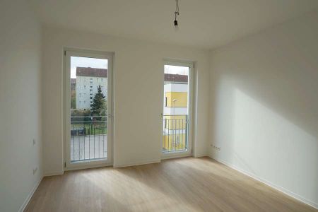 **Erstbezug! 2-Zimmer-Wohnung mit Balkon in Gohlis-Süd** - Foto 5