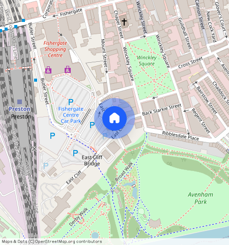 East Cliff Road, Winckley Square, PR1