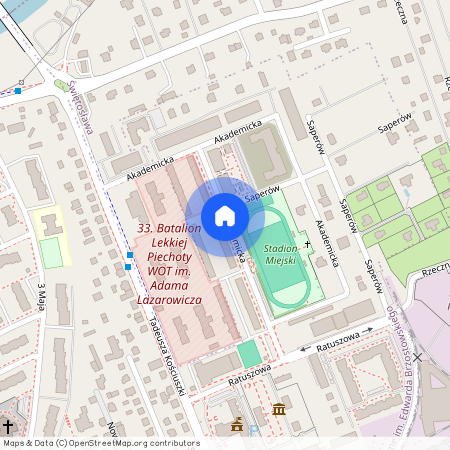 ul. Akademicka, Dębica, dębicki, podkarpackie