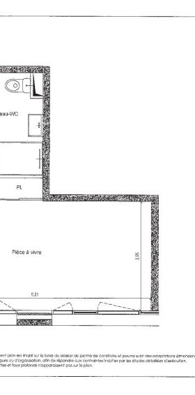 Location Appartement 1 pièce 30m² LYON 7ème - Photo 2