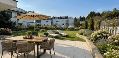EINZIGARTIGE MIETWOHNUNG, Gartenresidenz in Döbling: 4-Zimmer, 260 m² private Grünfläche & 60 m² Sonnenterrasse - Foto 2