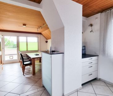 Grosse 5½ bis 6 Zi. Dachwohnung - ländliche Lage - grosse Terrasse - Photo 1
