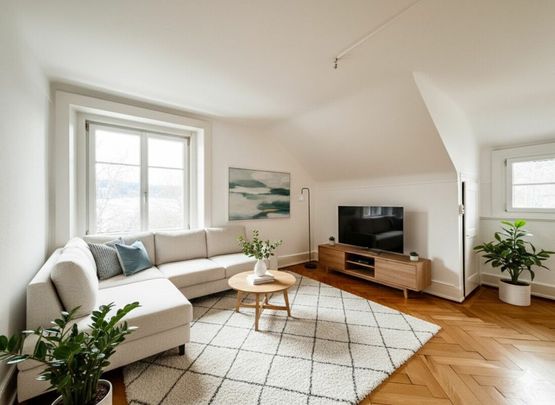 Joli appartement de 3 pièces sur les Monts - Photo 1