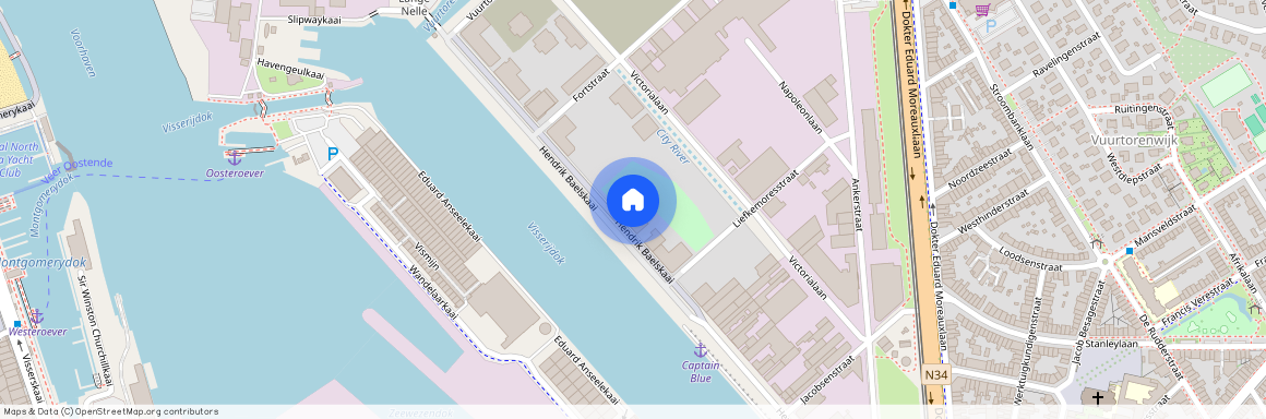 Hendrik Baelskaai 20 / 0501, 8400 Oostende