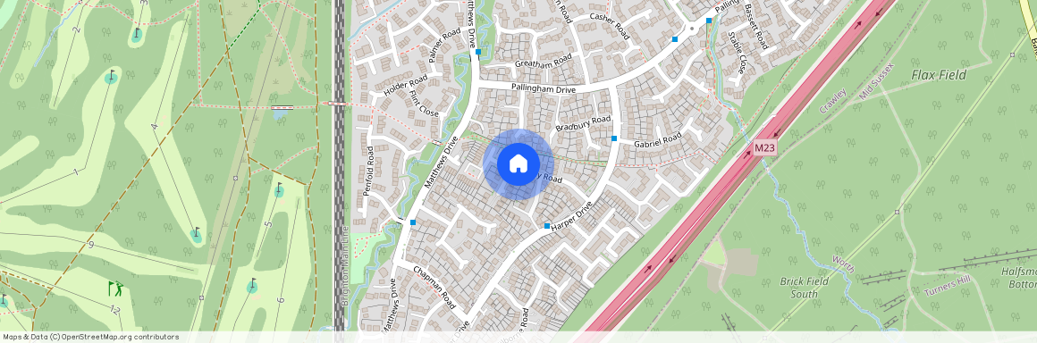 Bellamy Road, Maidenbower, Crawley, West Sussex. RH10 7LW