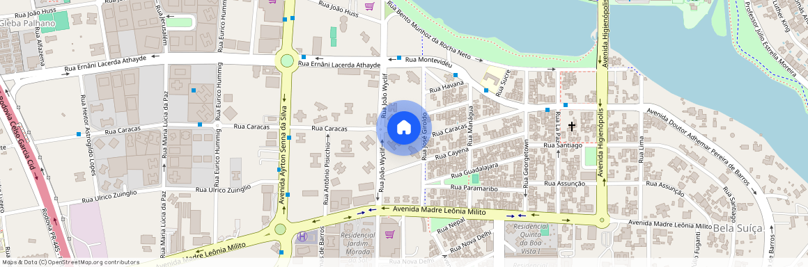 Rua Caracas, Santa Rosa, PR, Londrina
