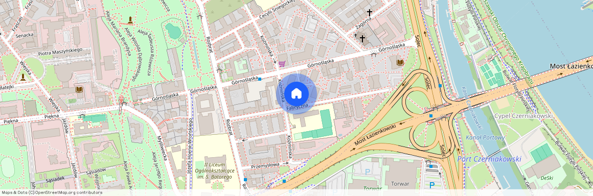 ul. Fabryczna, Solec, Śródmieście, Warszawa, mazowieckie