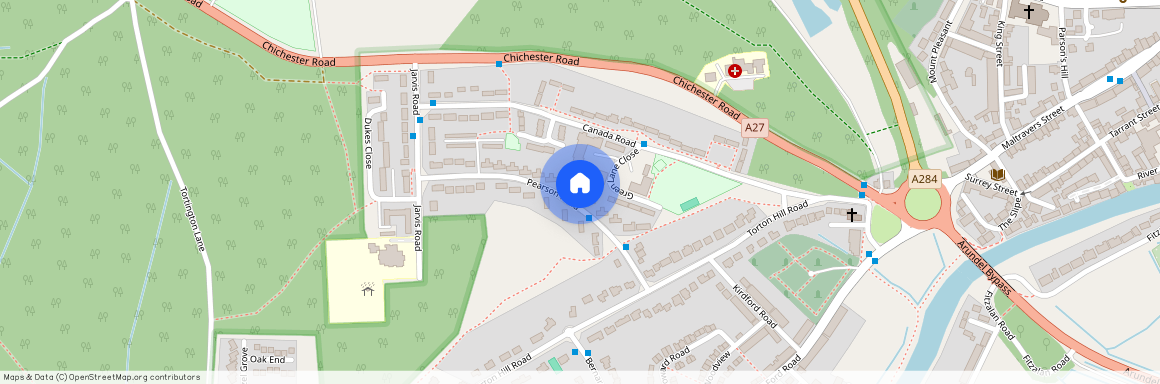 Pearson Road, Arundel, West Sussex, BN18