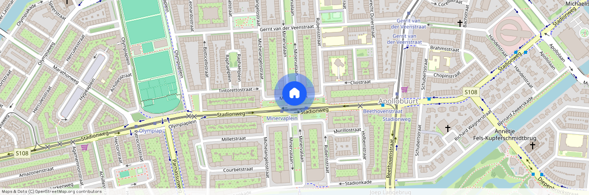 Apollobuurt, 1077 TM, Minervaplein, Amsterdam