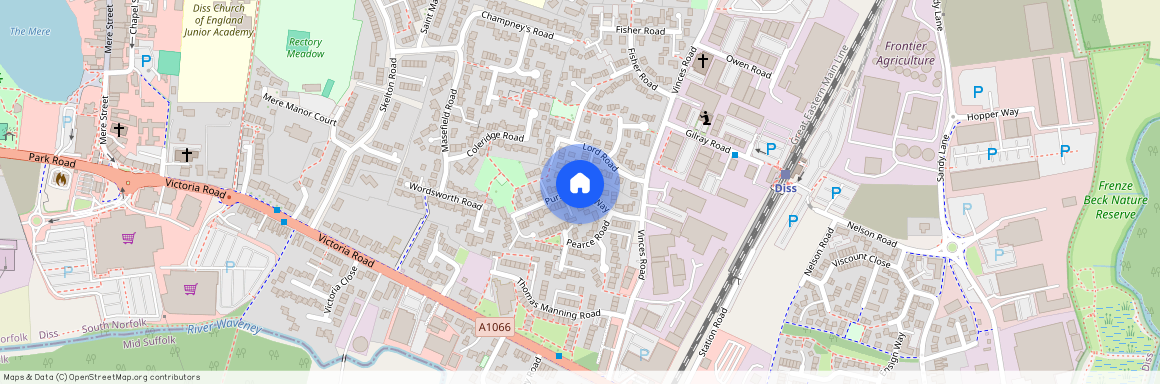 Pursehouse Way, Diss