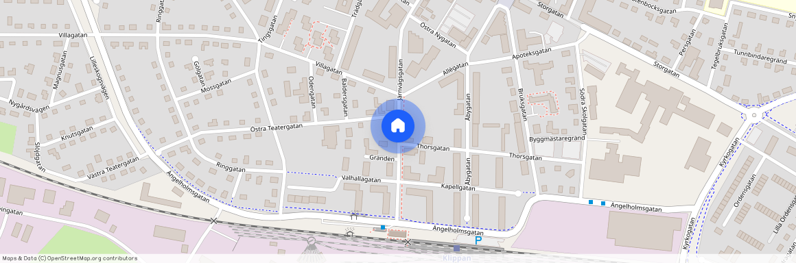 Järnvägsgatan, Klippan