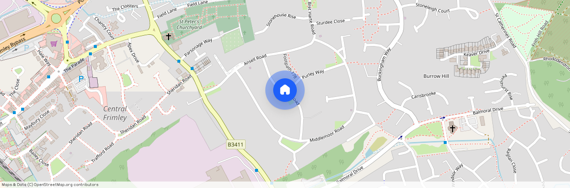 Barnes Road, Frimley, Surrey, GU16