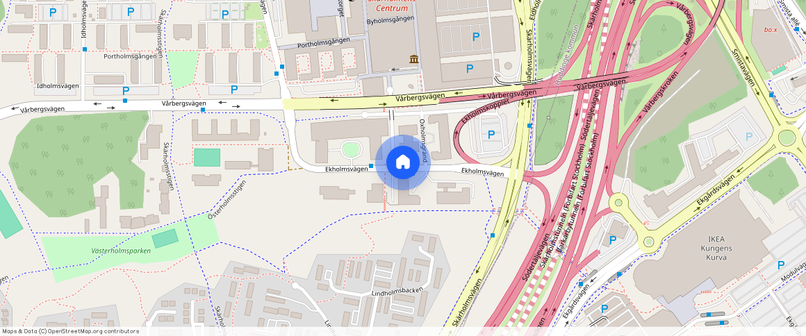 Ekholmsvägen, Skärholmen