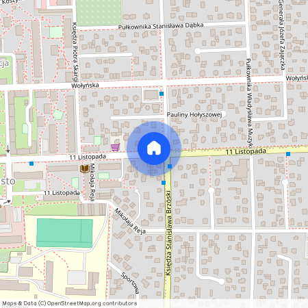 ul. 11 Listopada, Chełm, lubelskie