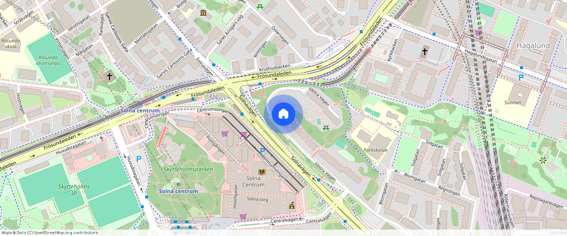 Västra vägen **, Skytteholm