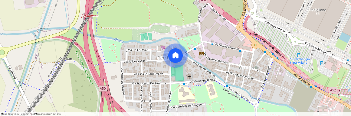 Piazza Roma, Pero, Lombardy 20016