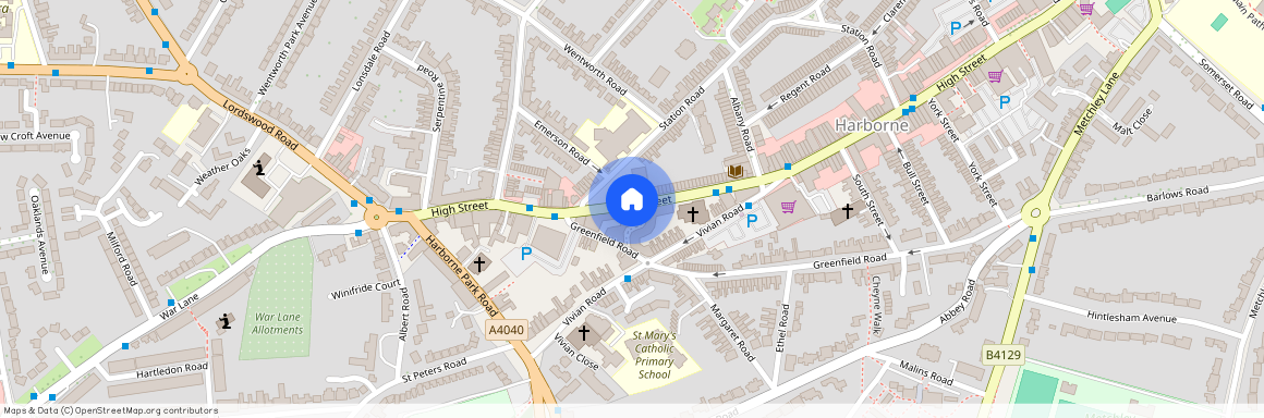 Harborne Central, High Street, Harborne, B17