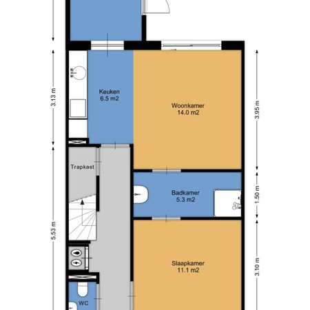 Huis te huur: Heiman Akkerstraat 7 9902 GE Appingedam - Photo 4