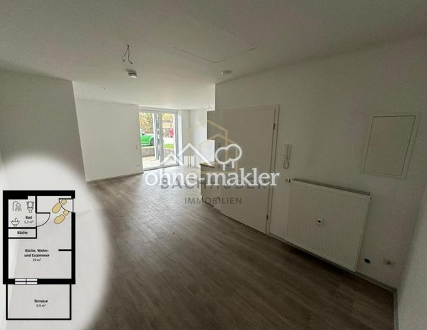 Moderne, barrierefreie 1-Zimmer-Wohnung mit Terrasse in Nabburg – ideal für jedes Alter - Photo 1