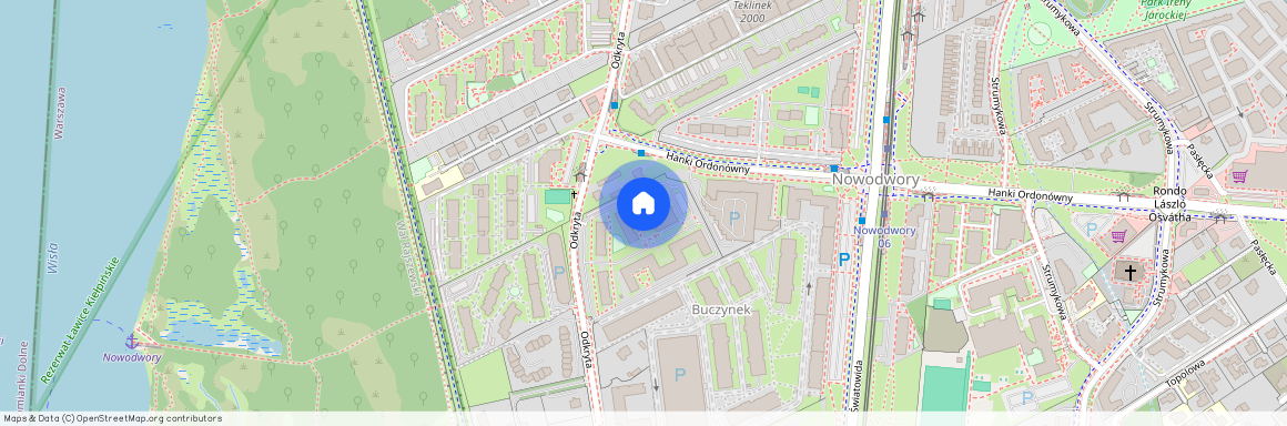 Odkryta 38B, Warszawa, Białołęka, Nowodwory