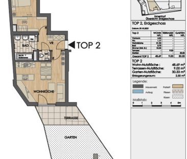2-Zimmer-Gartenwohnung zu mieten in Oberlaa - Foto 4