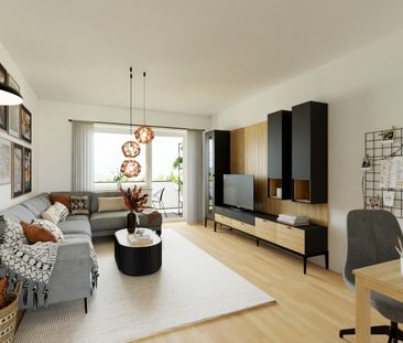 3-Raum Wohnung mit Balkon und Aufzug - Foto 1