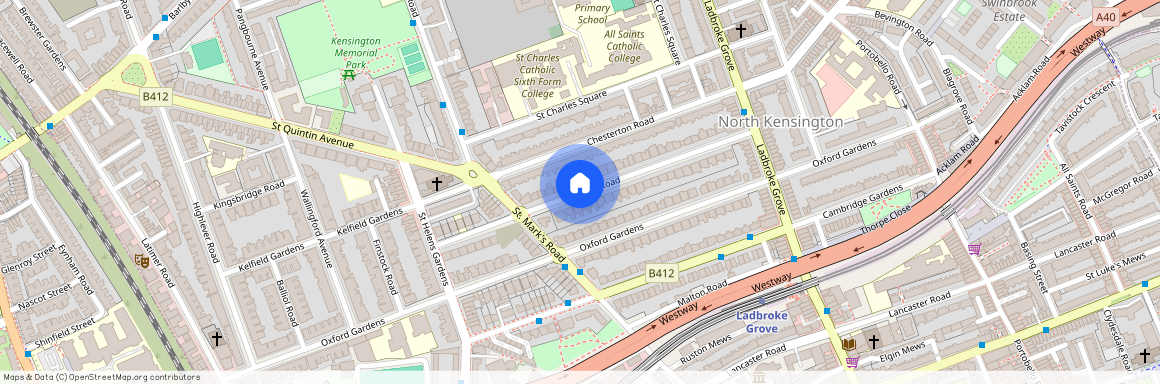 Bassett Road, Notting Hill, London