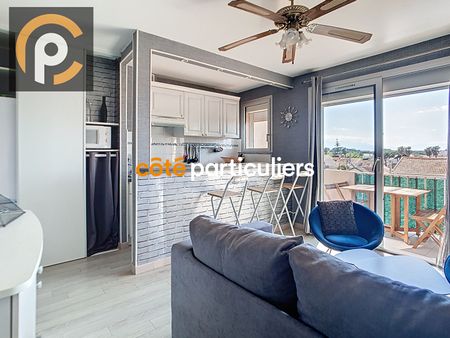 Location étudiante Appartement Canet Plage 3 pièce(s) 36.87 m2 + stationnement - Photo 2