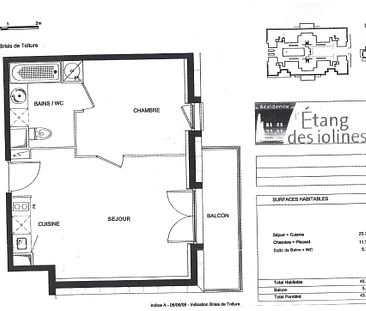 Location appartement 2 pièces, 40.00m², Carrières-sous-Poissy - Photo 2