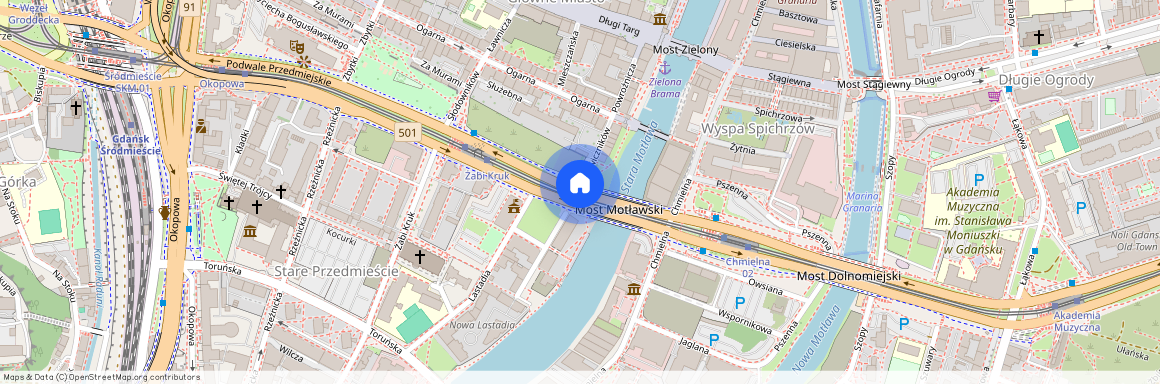 ul. Kotwiczników, Śródmieście, Gdańsk, pomorskie