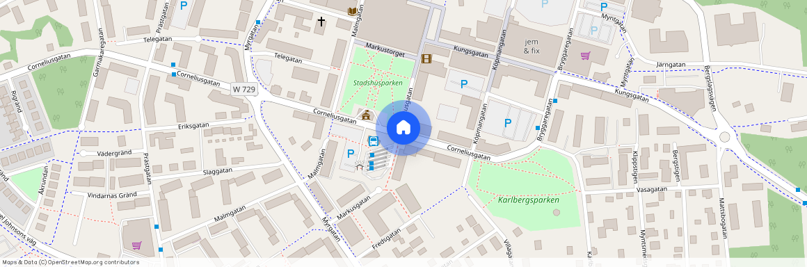 Corneliusgatan, Avesta