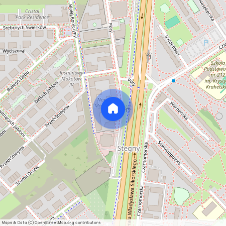 Warszawa, Mokotów, Aleja, gen., Władysława, Sikorskiego