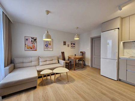 Gustownie umeblowane 2pok. w Centrum z balkonem - Photo 3