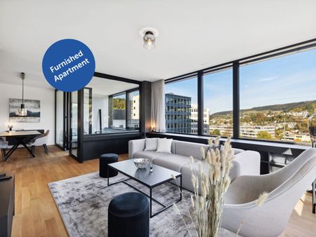 Baden - Appartement haut de gamme entièrement équipé dans la tour Akara - Photo 4