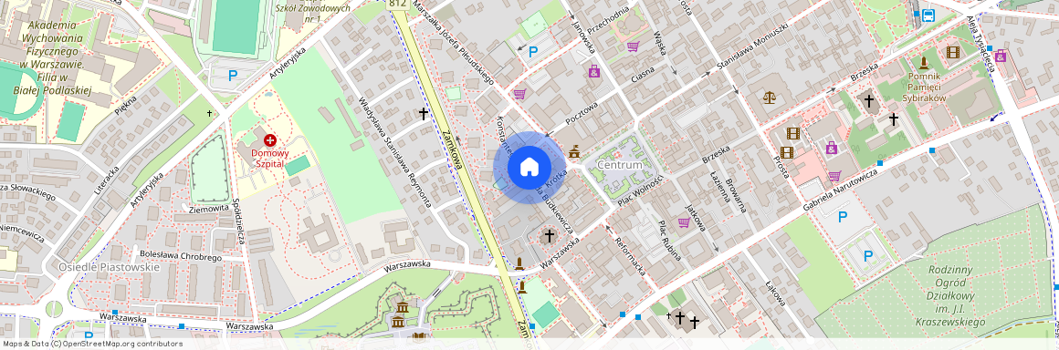 ul. Konstantego Romualda Budkiewicza, Biała Podlaska, lubelskie