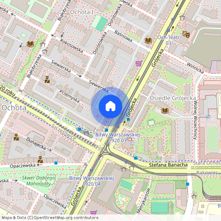 ul. Grójecka 76, Stara Ochota, Ochota, Warszawa, mazowieckie