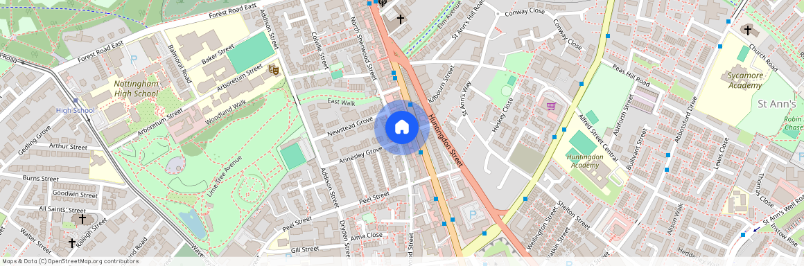 154 North Sherwood Street, NOTTINGHAM NG1 4EF