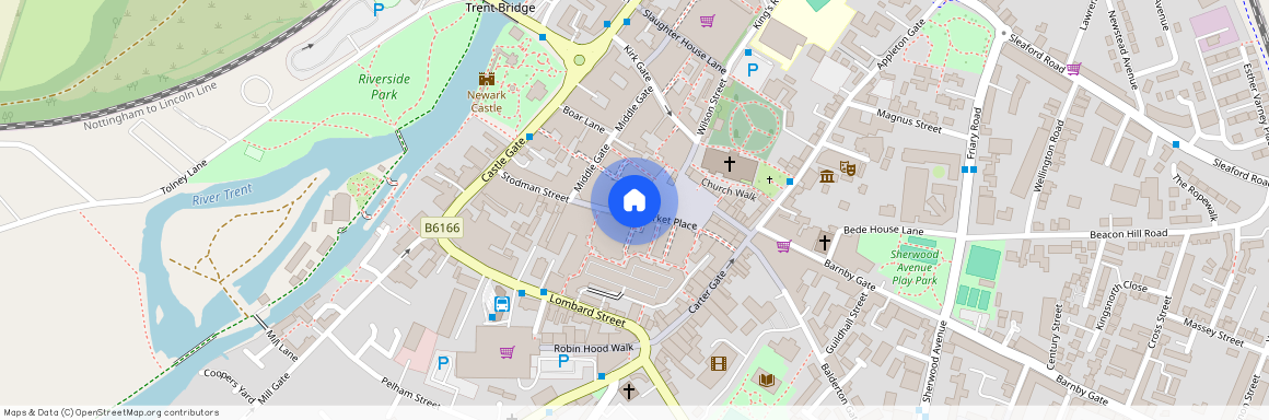 Market Place, Newark, Nottinghamshire, NG24