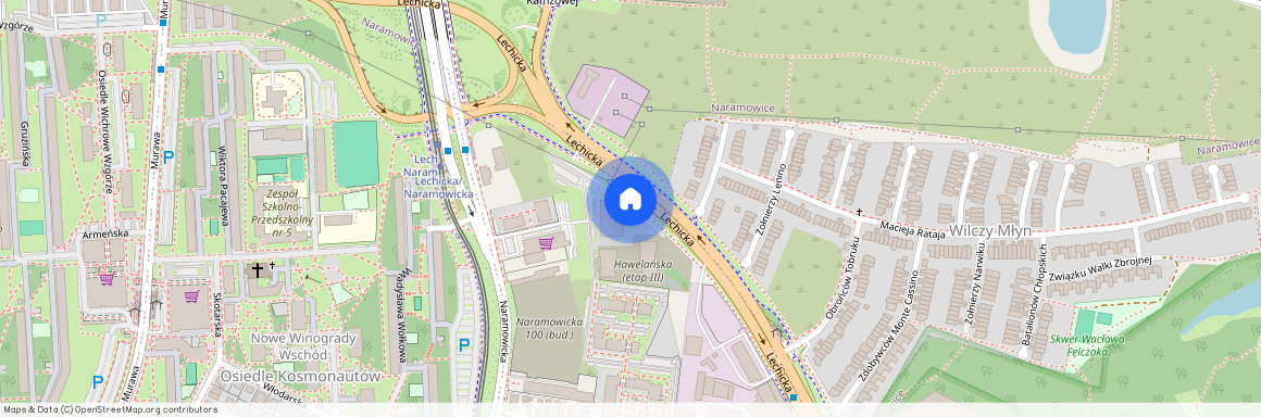 ul. Hawelańska, Winogrady, Stare Miasto, Poznań, wielkopolskie