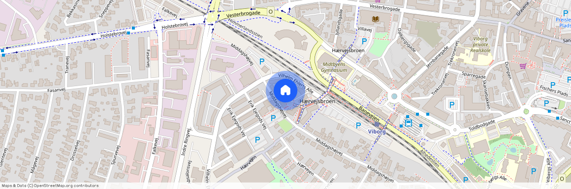 Middagshøjvej 50E, 2., tv, Viborg