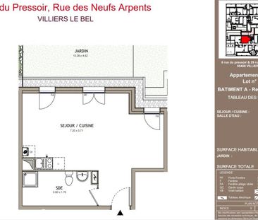 location Appartement T1 DE 35.22m² À VILLIERS LE BEL - Photo 1