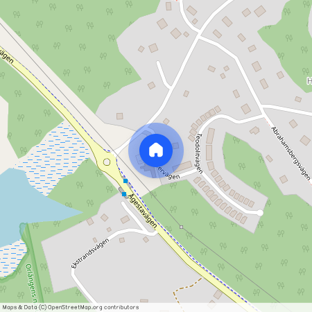 Takymetervägen, Huddinge