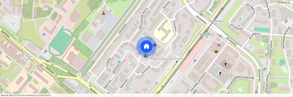ul. Pirenejska, Bemowo-Lotnisko, Bemowo, Warszawa, mazowieckie