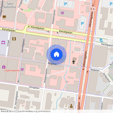 Centrum, Skellefteå, Västerbotten, Skeppargatan 14 B