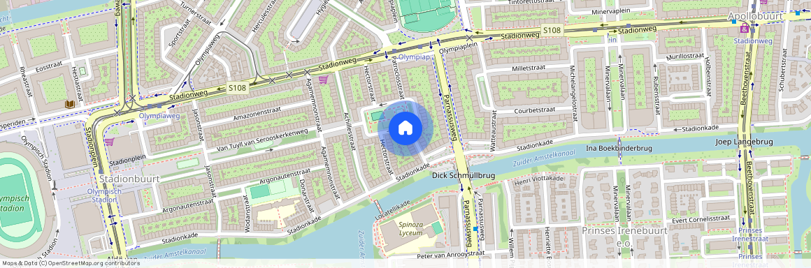 Stadionbuurt, 1076 NH, Patroclosstraat, Amsterdam