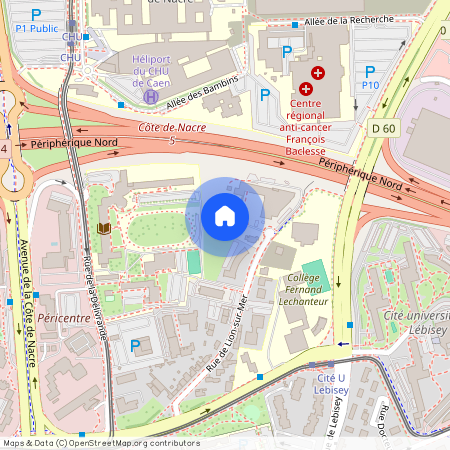 14000, La Ville De Caen