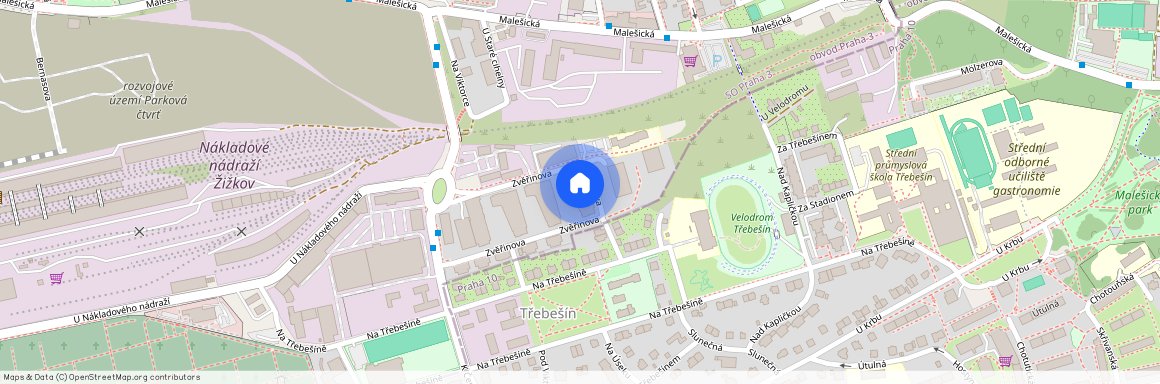 Zvěřinova, Praha 3 - Strašnice