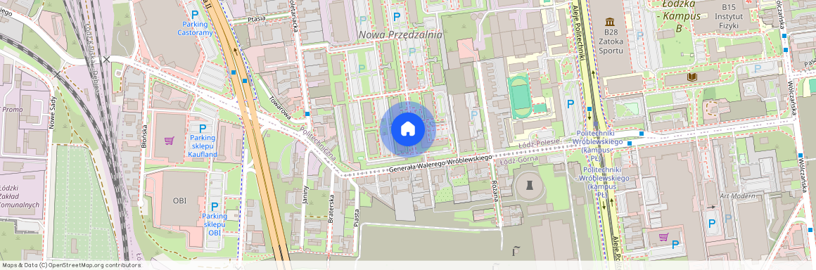 Politechniczna, Polesie, Łódź, łódzkie