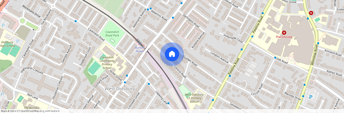 Central Road, West Didsbury, Manchester, M20